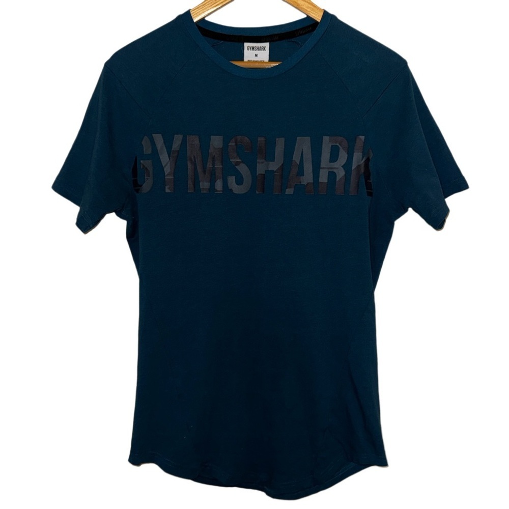 Gymshark Apollo Teal Blue T-Shirt Women’s Size Medium